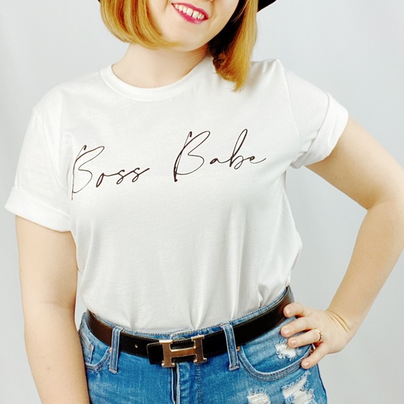 Boss Babe Graphic Tee - Picture 1 of 7